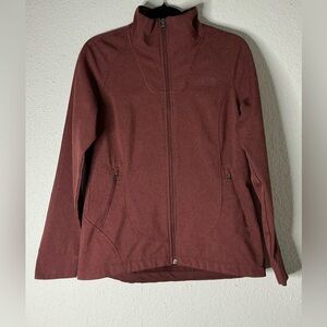 The North Face Red Utility Jacket Lightweight Minimalist Design